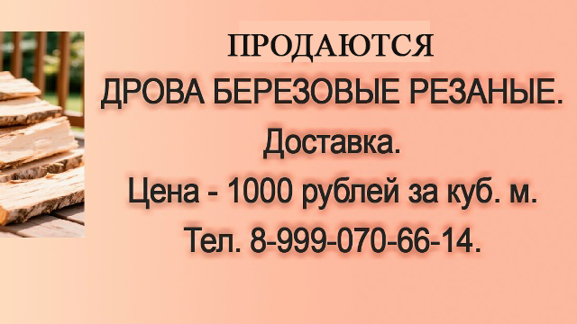 Дрова 2026г.